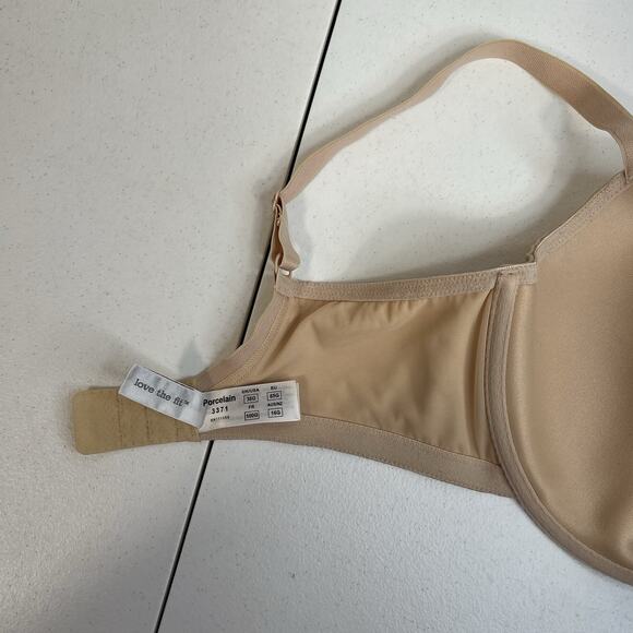Panache 38G Porcelain Plunge Bra Seamless T-shirt Underwire Lightly Lined 3371 - Picture 11 of 16